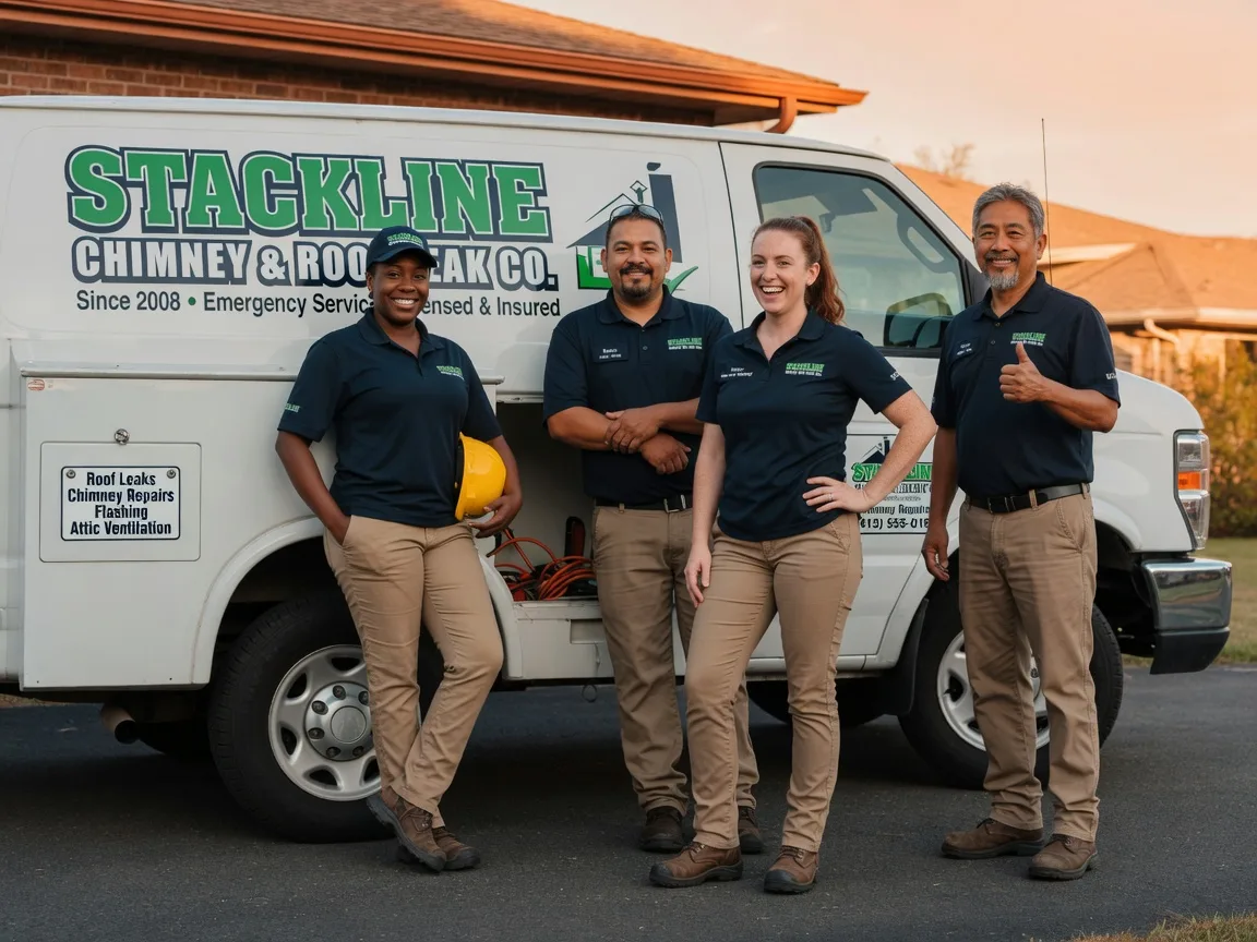 Chimney flashing repair company in Jefferson, NC